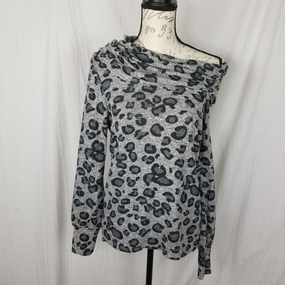 Gibson Leopard Print‎ Lightweight Sweatshirt - Picture 3 of 7
